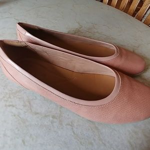 Clarks Pink Soft Cusion Flats